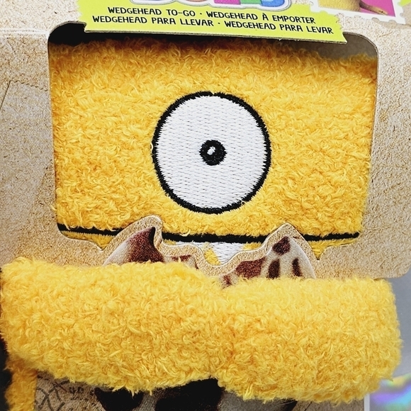 Ugly Dolls Wage Wedgehead To-Go Stuffed Plush Toy Clips - Picture 4 of 7